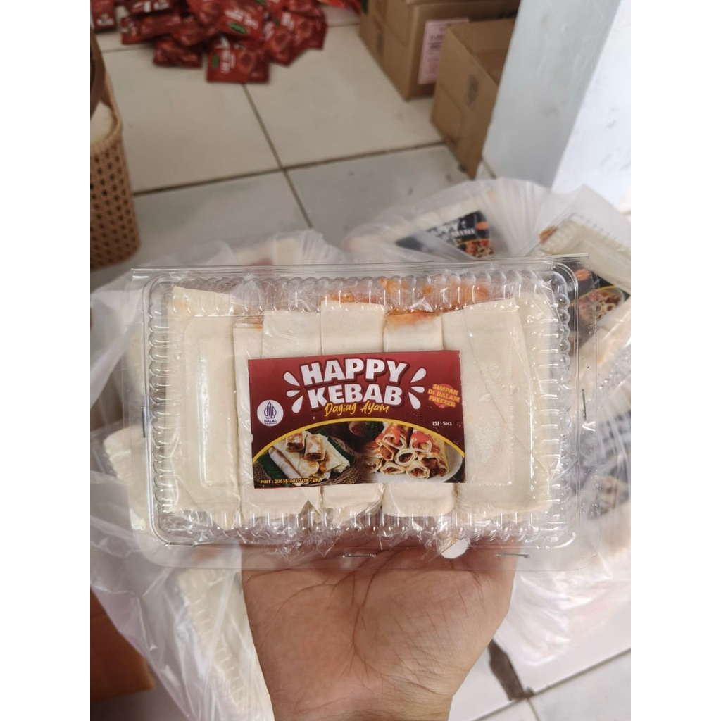 

Happy Kebab Mini Kebab Sapi dan Kebab Ayam Isi 10