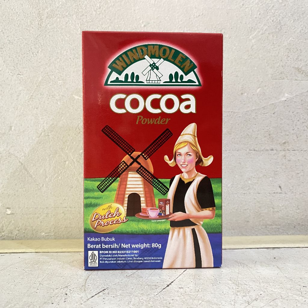 

Windmolen cocoa powder 80 gram | cokelat bubuk windmolen | coklat bubuk