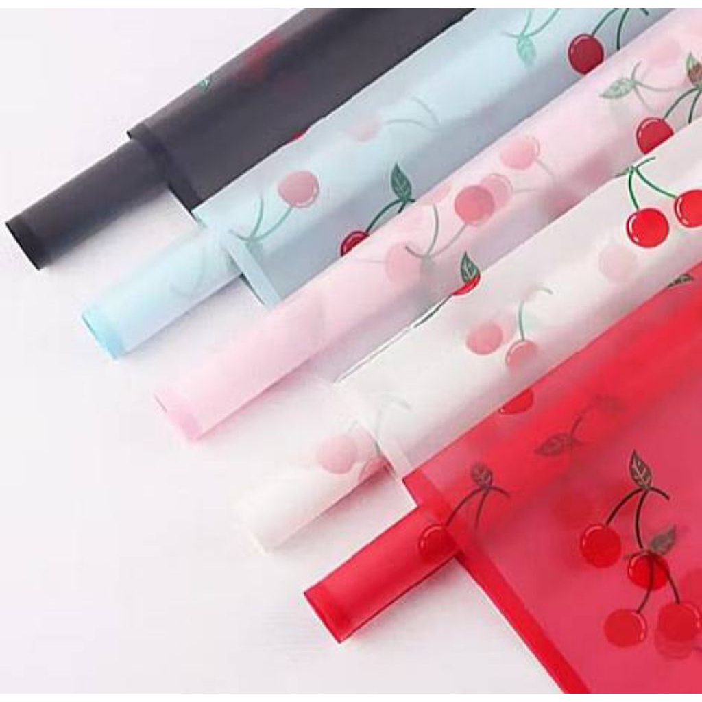 

Kertas Wrapping Paper Motif Cherry_Wrapping Paper Motif Hello Kitty_Kertas list Motif Strawberry