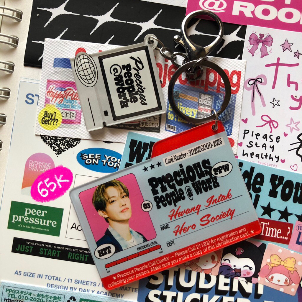 Intak P1Harmony Fanmade Keyring by Sadisgood