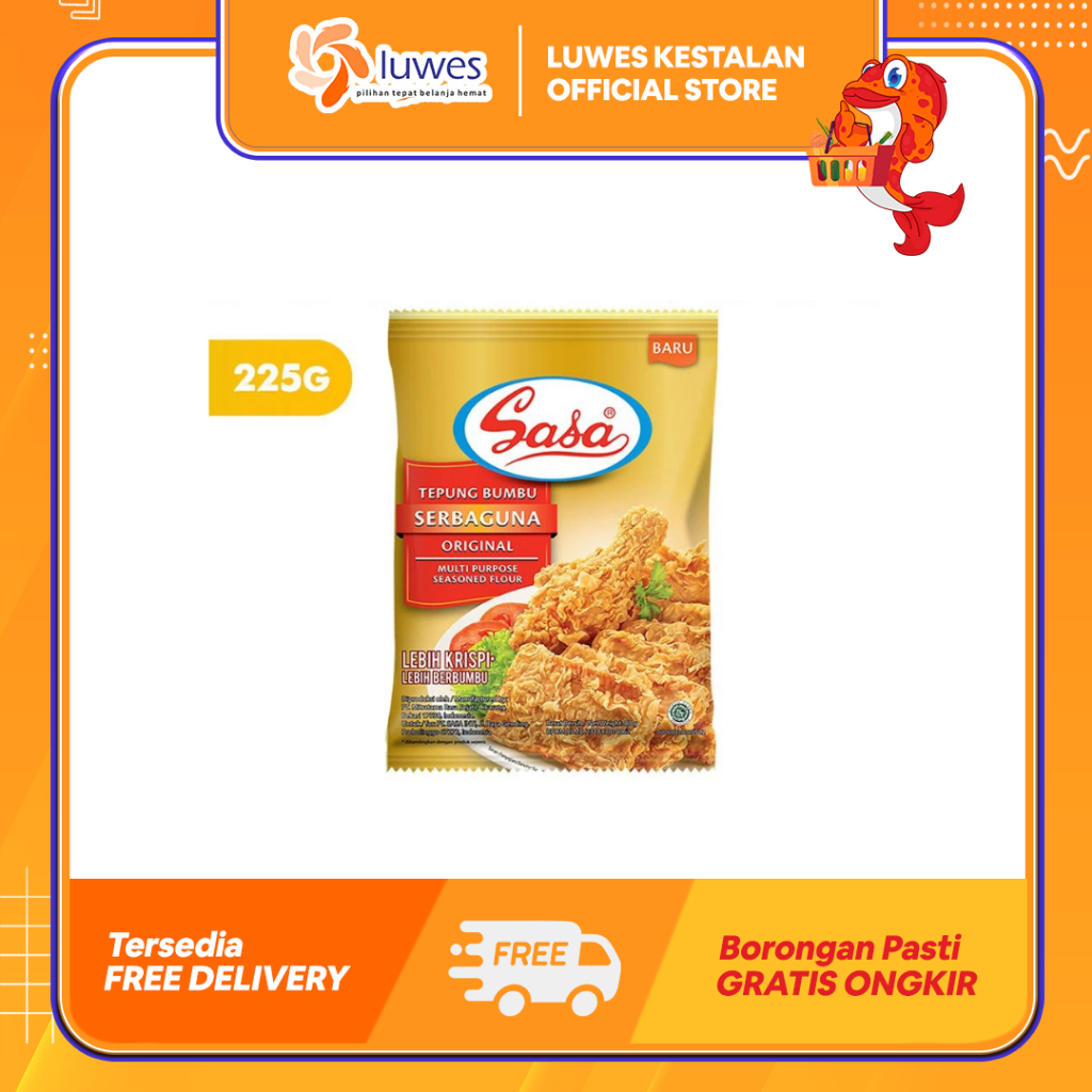 

Sasa Tepung Bumbu Serbaguna 225gr Original Tepung Bumbu Serbaguna & Praktis