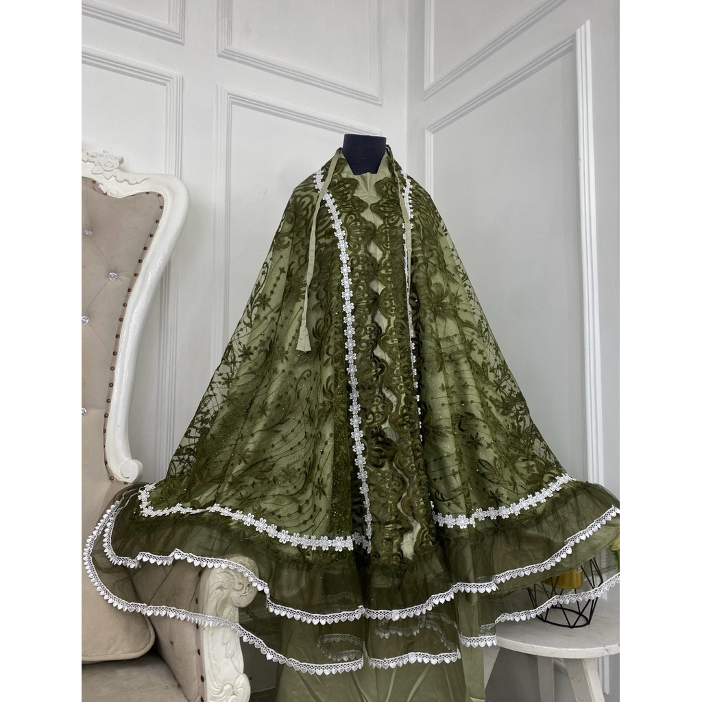 Mukena Brukat Mewah Mukena Dewasa