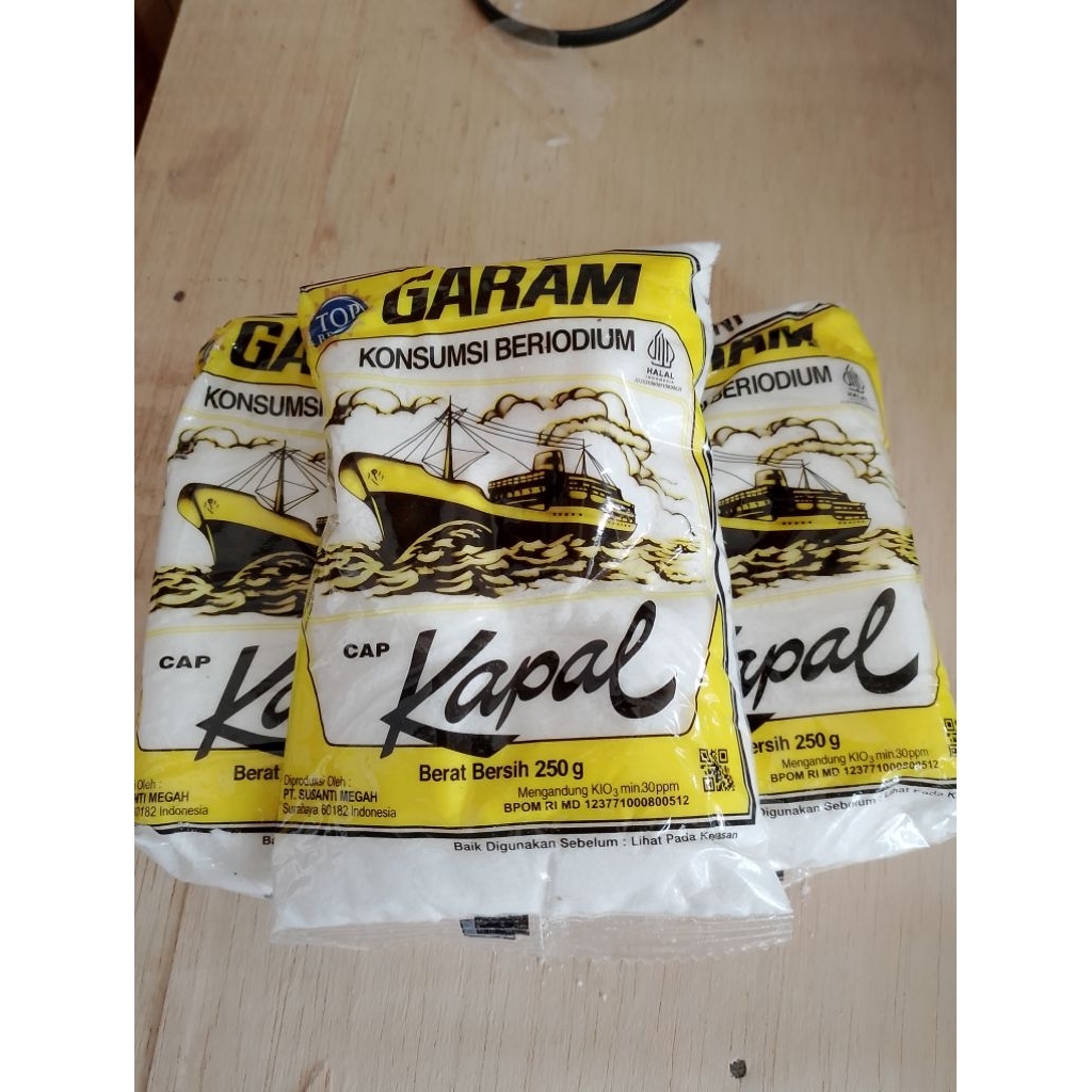 

Garam Cap Kapal berat 250 g
