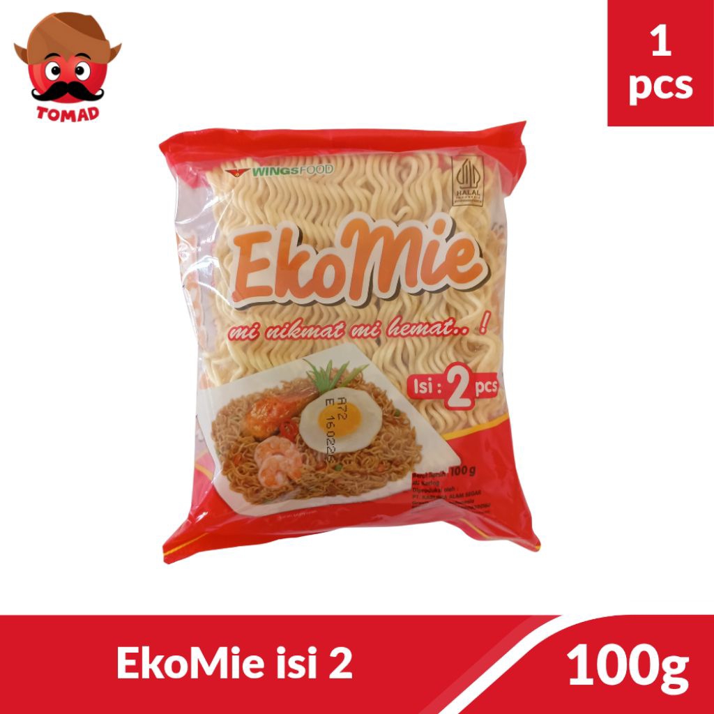 

EKOMIE/ MI ORIGINAL/ MI INSTAN ISI 2 100GR BY WINGSFOOD