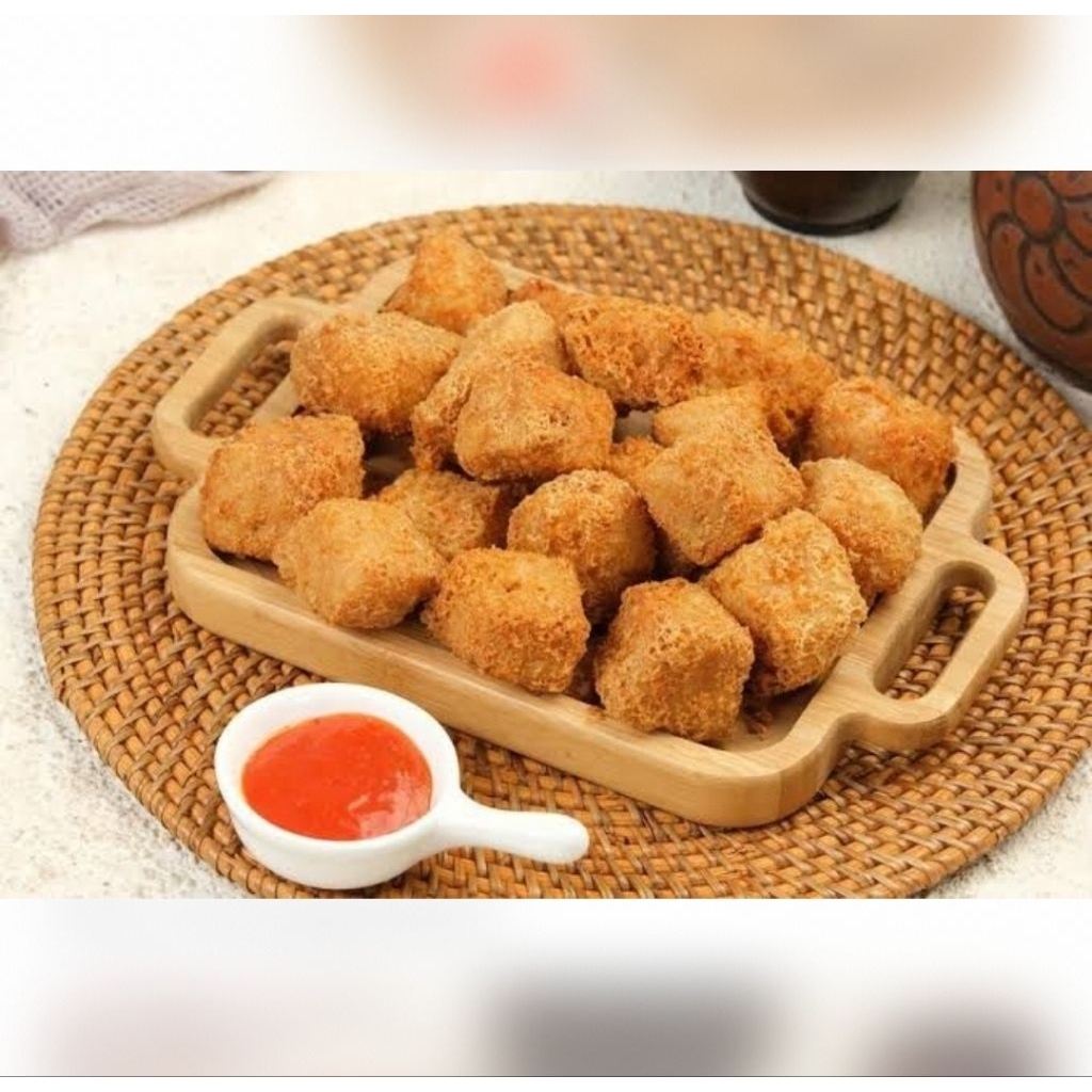 

Tahu Crispy krispi gurih balado keju