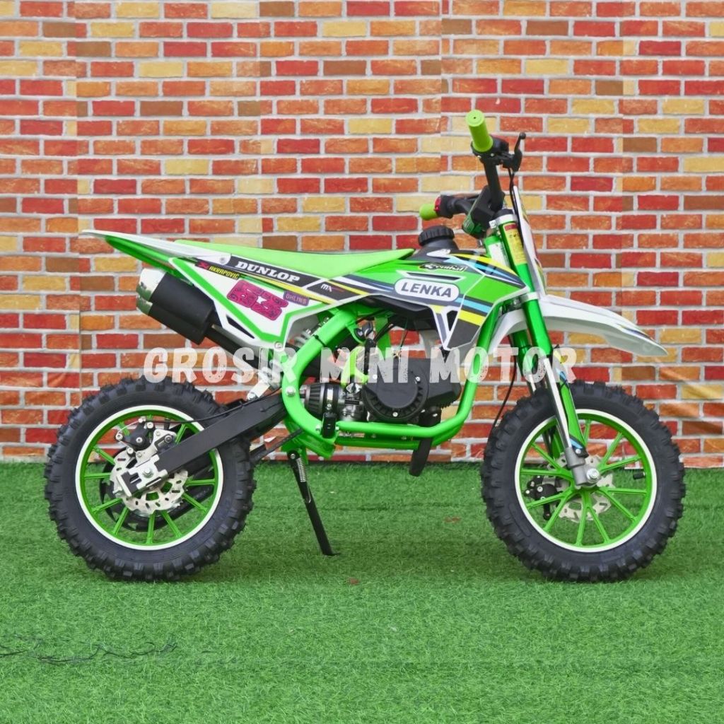 Mini Trail Anak 2 tak 40cc Mesin Tarik