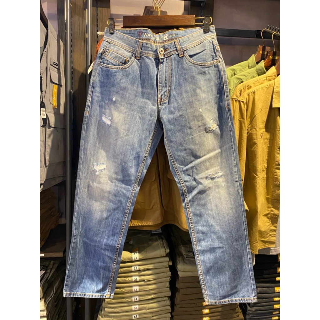 WATCHOUT Celana Jeans pria Original watchout active cut