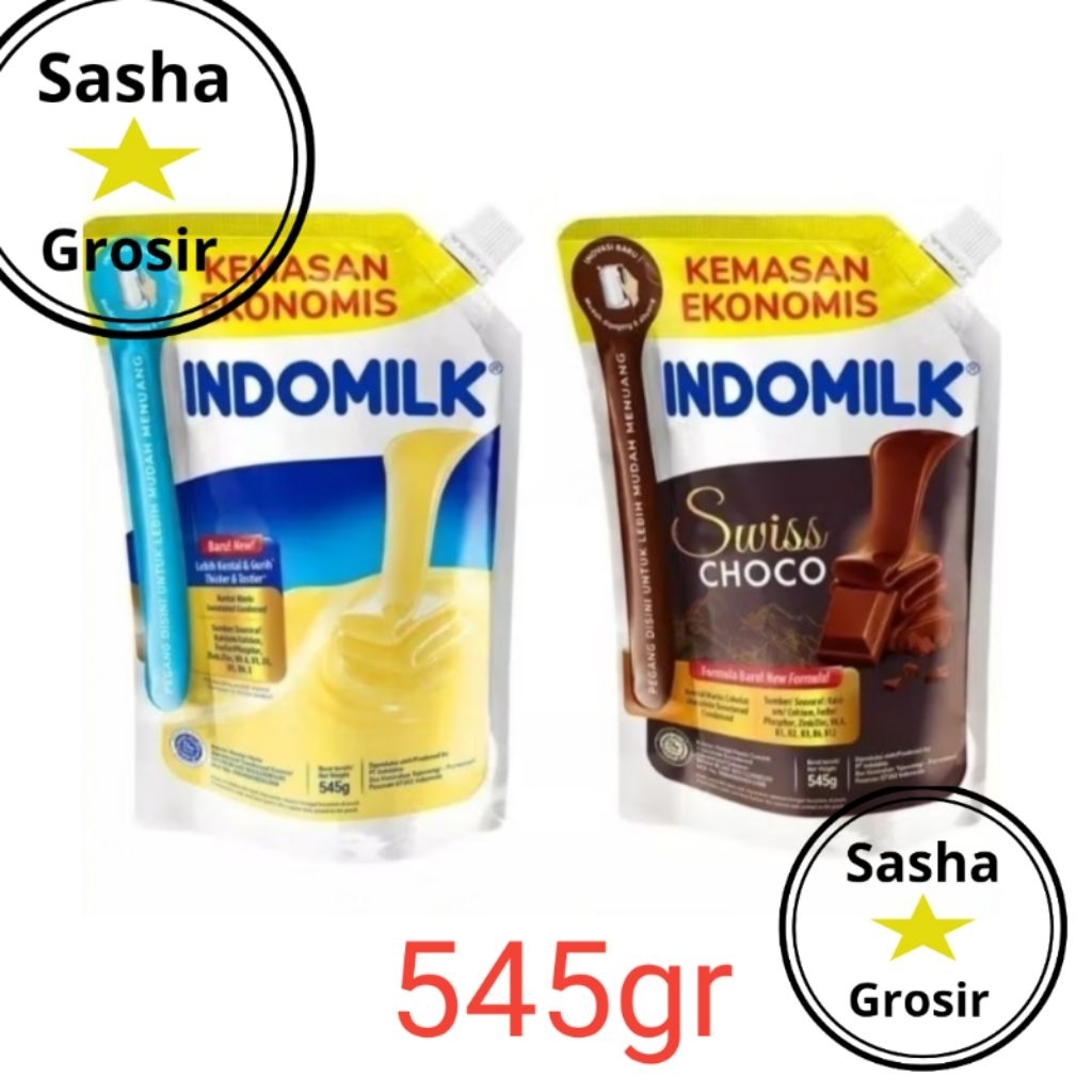 

Indomilk POUCH 545gr Putih/Coklat