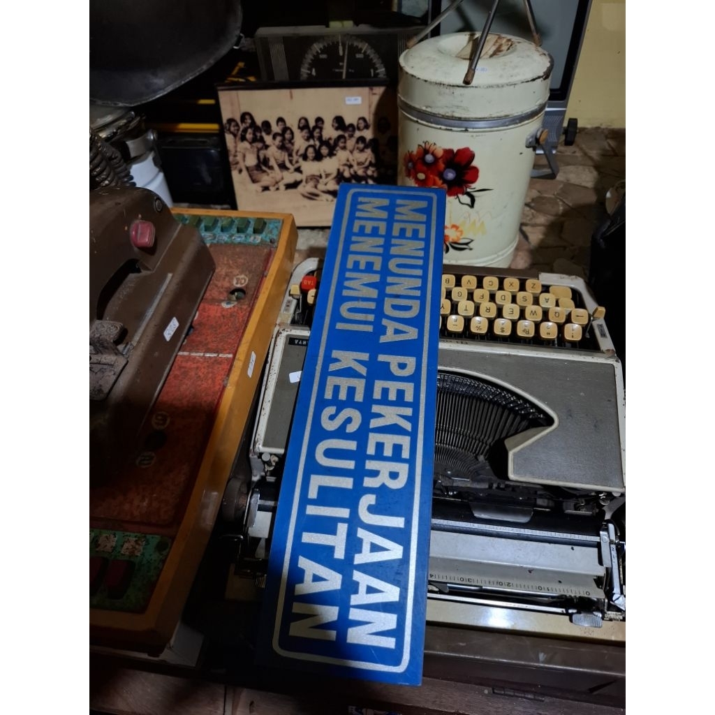 

Plang 60rb display vintage jadul kuno lawas antik