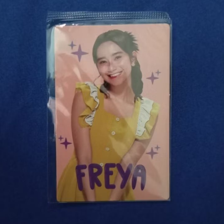 Photocard Freya JKT48 x Japota Versi 2, Original Japota