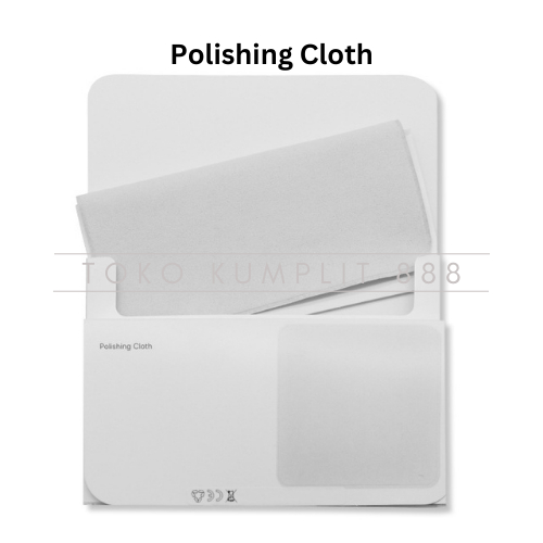 [CUCI GUDANG] Kain Lap Apple Polishing Cloth/Microfiber TEBAL & LEMBUT untuk Hp Laptop Tablet iPad M