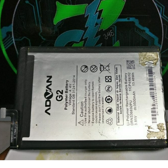 Batre ADVAN G3 Harman Kardon [ Copotan ]Tested✓