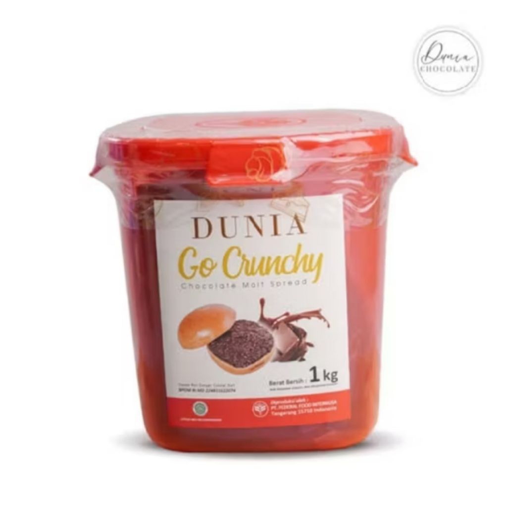 

DUNIA GO CRUNCHY CHOCOLATE MALT SPREAD 1 KG