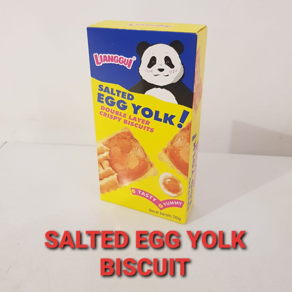 

Lianggui Salted Egg Yolk Double Layer Crispy Biscuits 110 gr