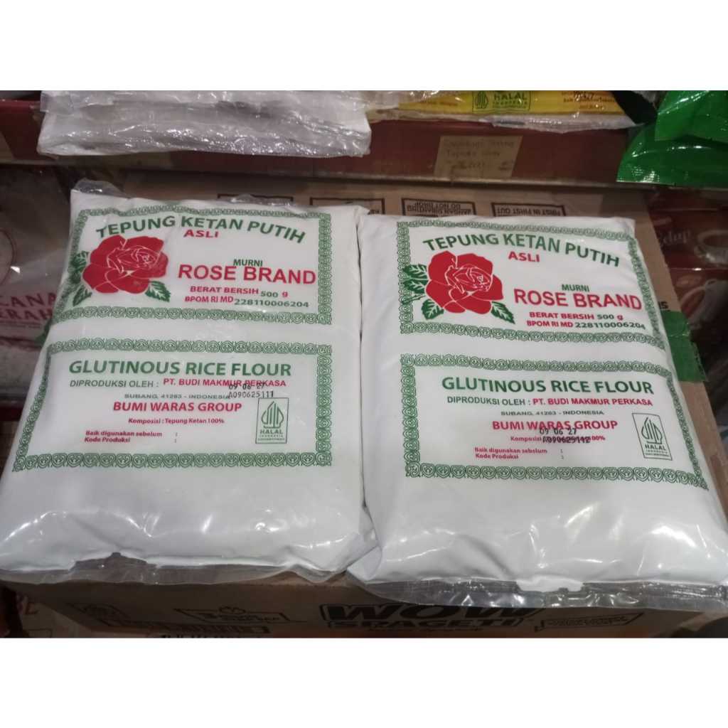 

TEPUNG KETAN 500GR ROSE BRAND