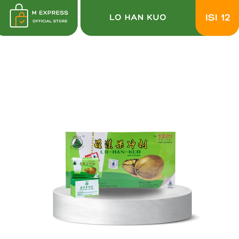 

MEGAMART | Lo Han Kuo Infusion - minuman china untuk sakit tenggorokan dan panas dalam