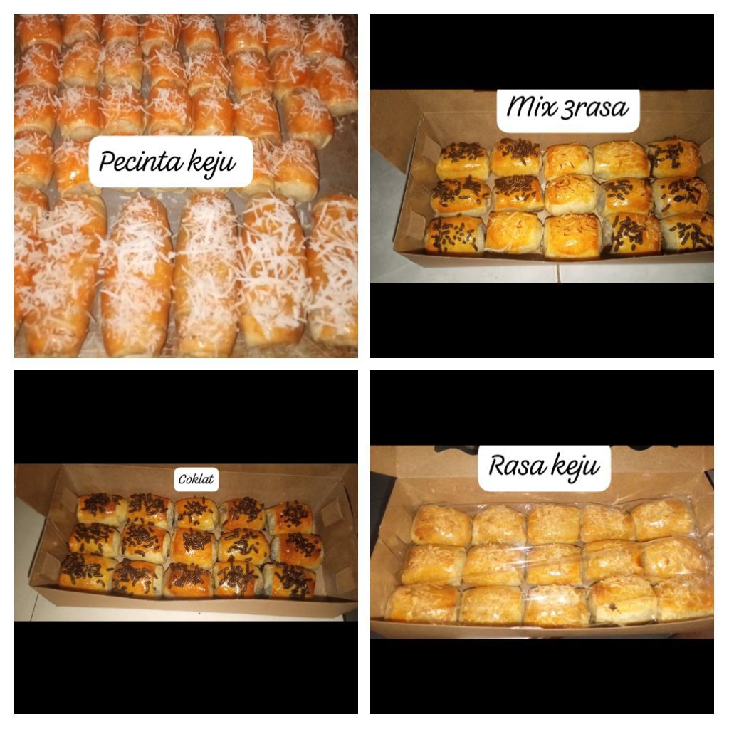 

bolen pisang mini coklat keju