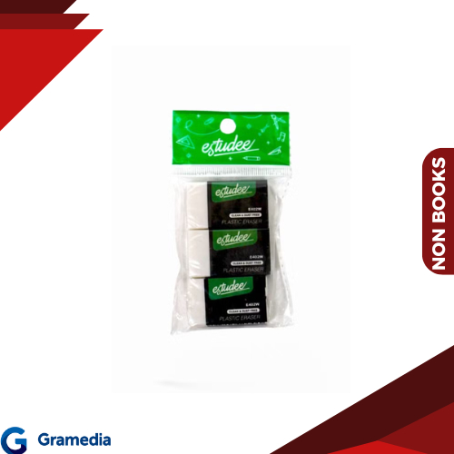

Gramedia Medan - Penghapus Putih Estudee Set 3 Seri E402W