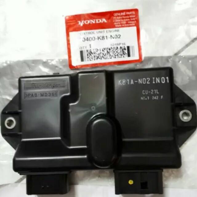 30400-K81-N02 ENGINE CONTROL UNIT BEAT ESP K81 ECM BEAT ESP 2017 ECU BEAT ECO K81 30400K81N02 ORIGIN