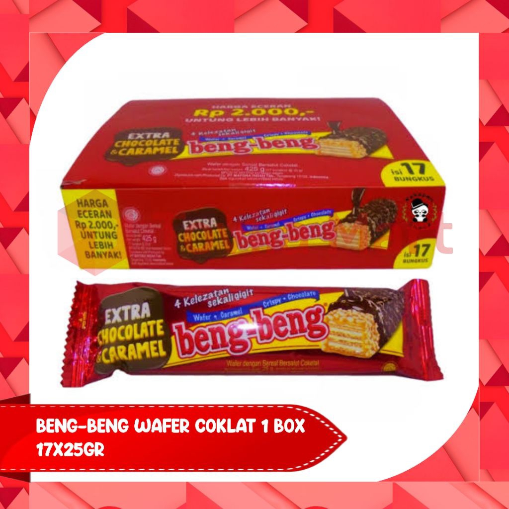 

Beng-beng Wafer Kotak Isi 17