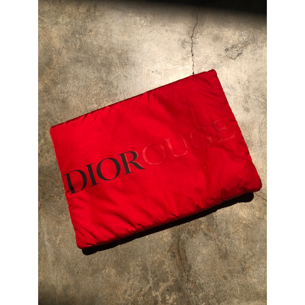 Dior Rouge Makeup Pouch