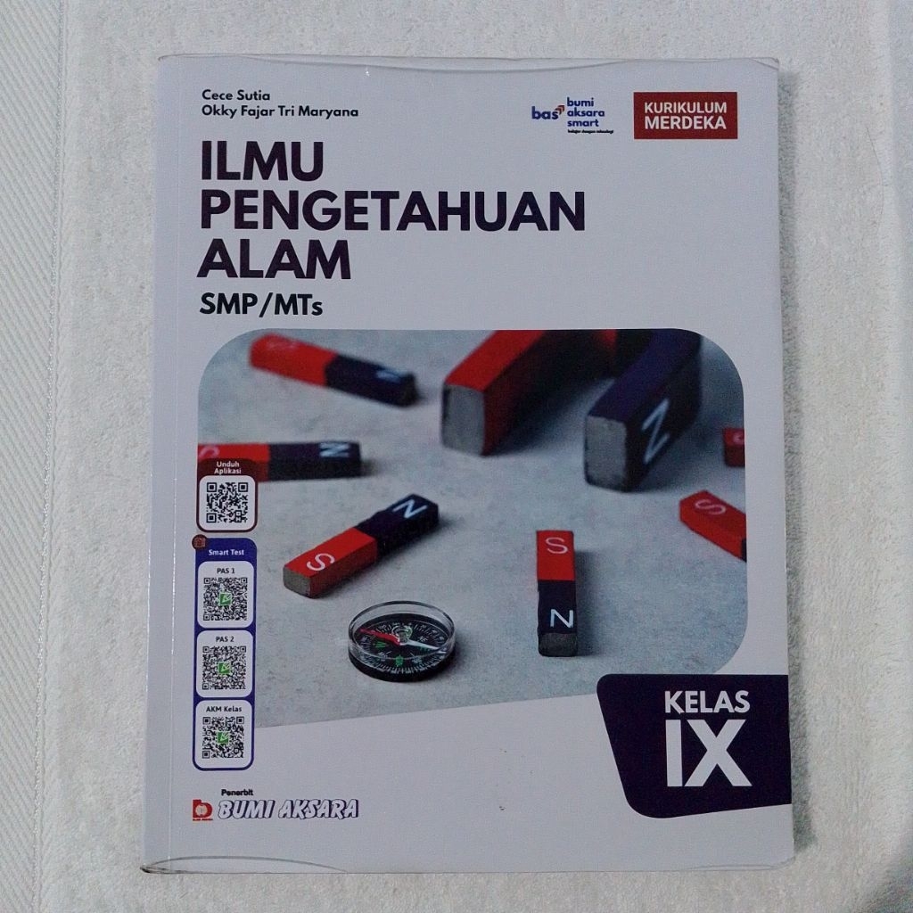 Buku IPA Kelas 9 SMP Bumi Aksara Smart Kurikulum Merdeka