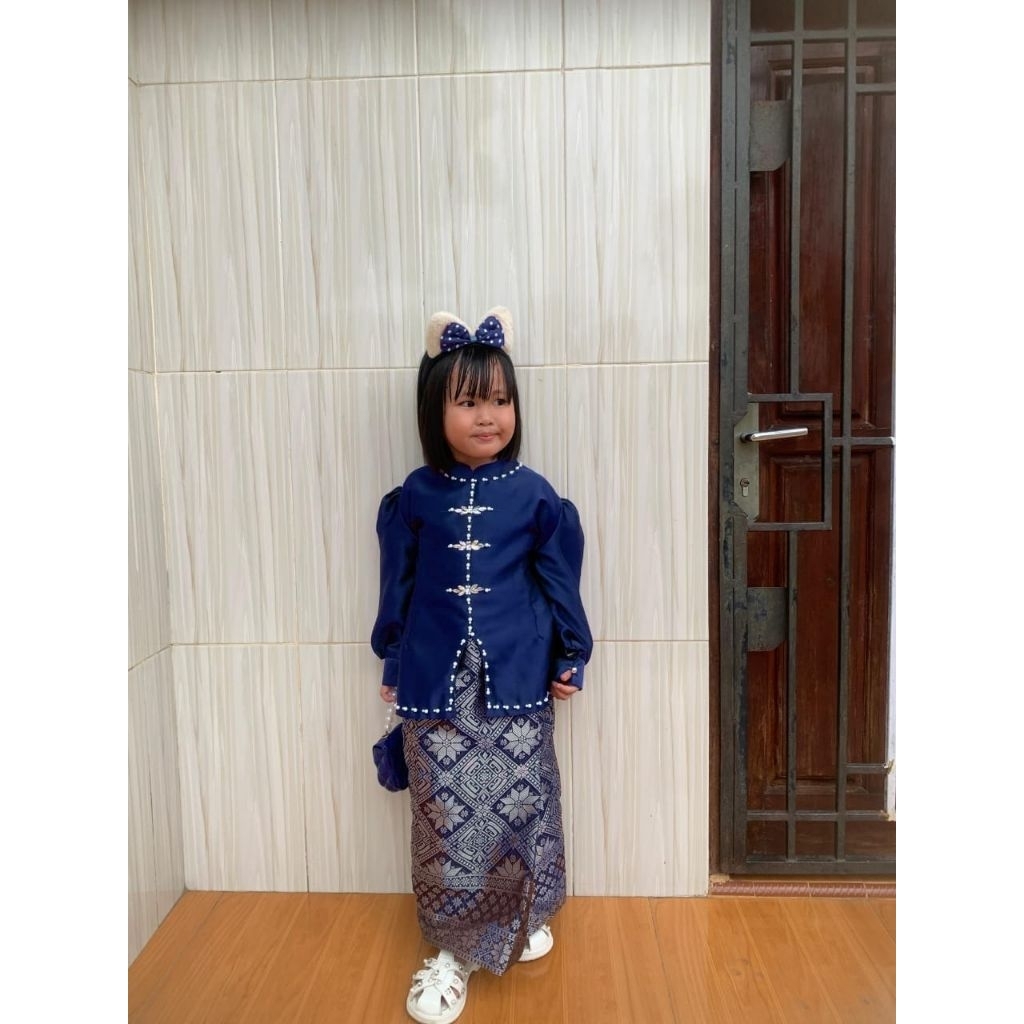 baju kurung melayu setelan anak