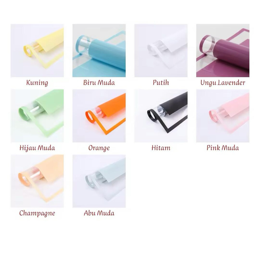 

{5 LEMBAR} KERTAS CELLOPHANE WRAPPING BOUAUET / KERTAS BUKET WRAP