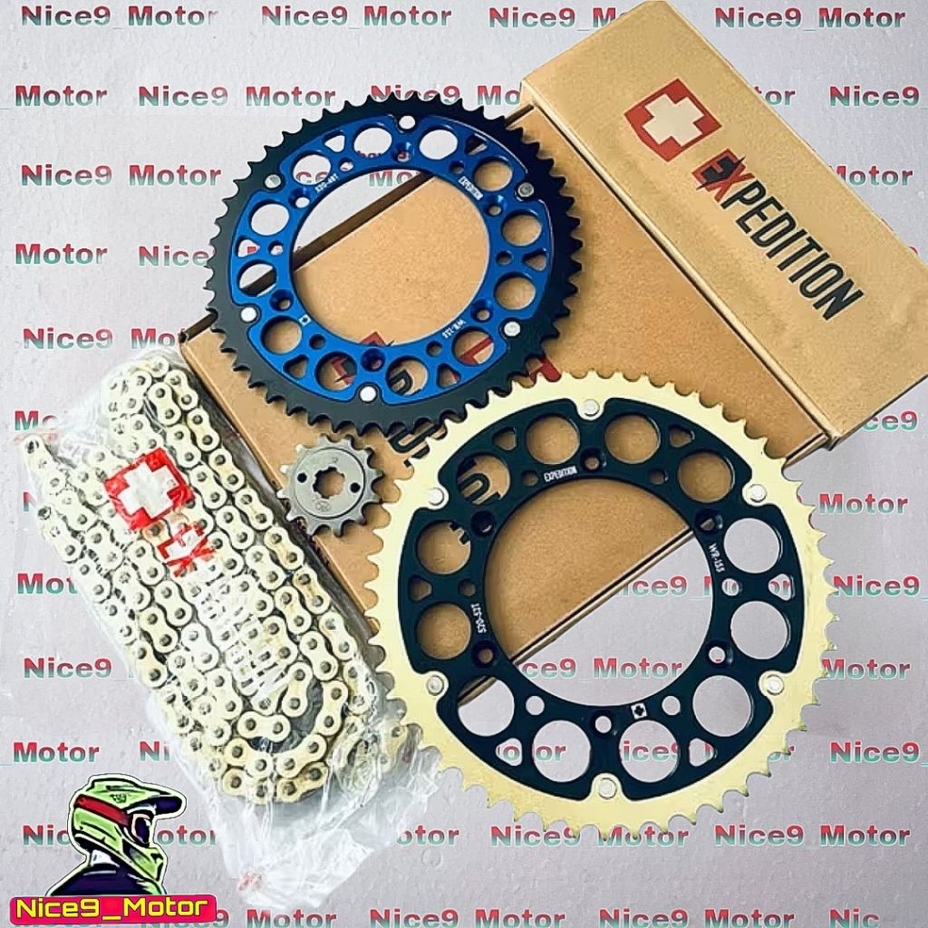 GEAR SET 520 WR 155 WR155 EXPEDITION RANTAI O RING ORIGINAL