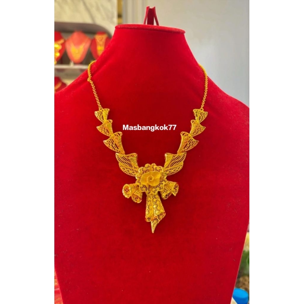 Perhiasan Mas Bangkok lapis emas 99% mirip emas asli