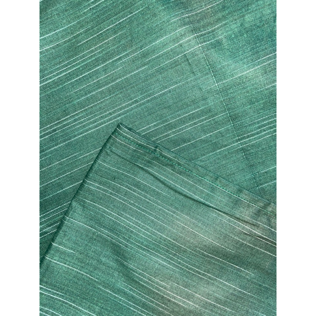 Kain Lurik Gerimis Hijau