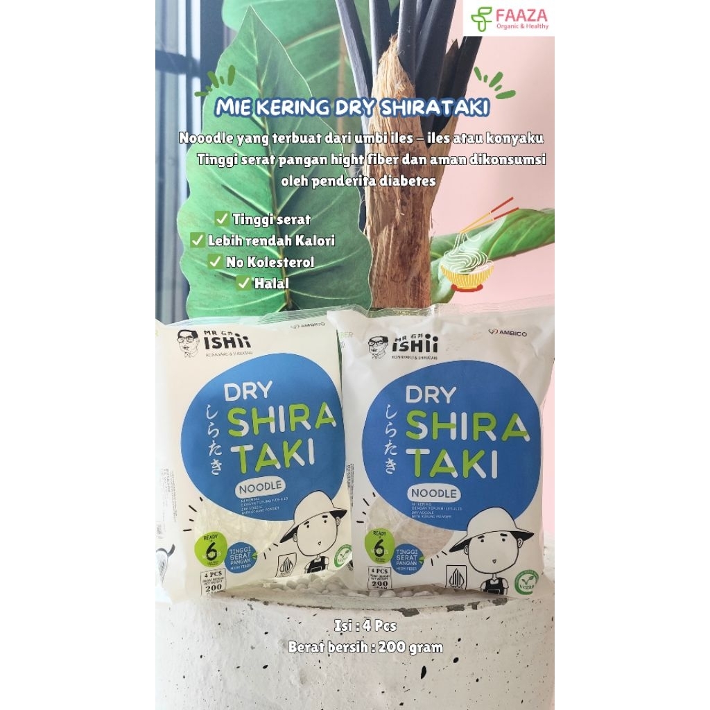 

Mie Shirataki Kering | Dry Shirataki 250 gr Terbaik Untuk Diet Anda