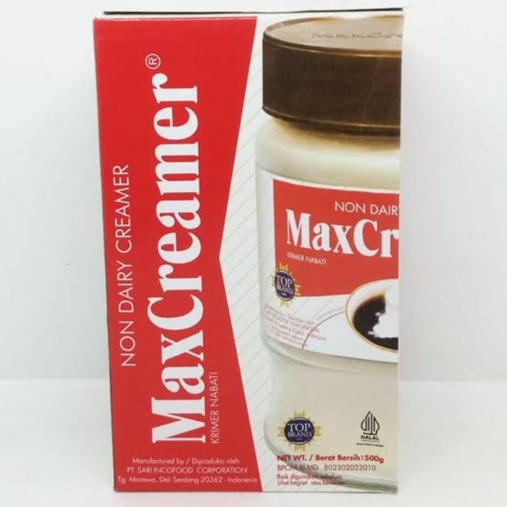 

MAXCREAMER NON DAIRY CREAMER 500 GR