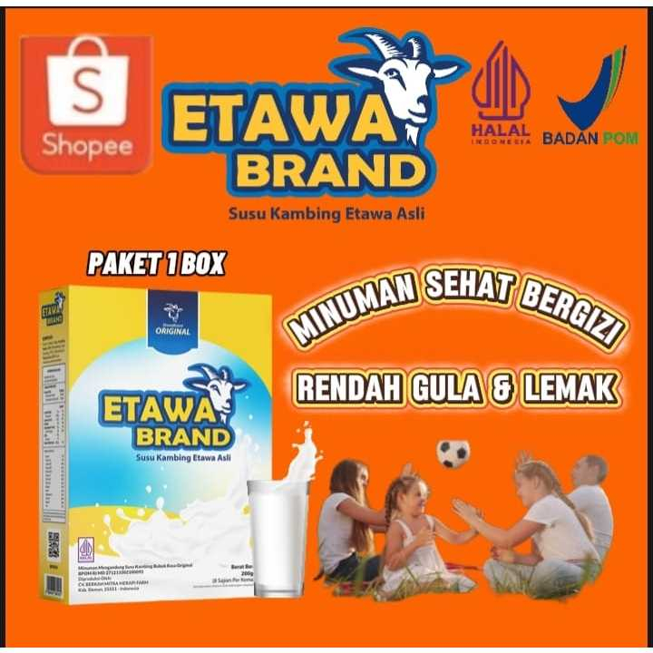 

SUSU ETAWABRAND - SUSU KAMBING ETAWA ASLI (RENDAH GULA & LEMAK)