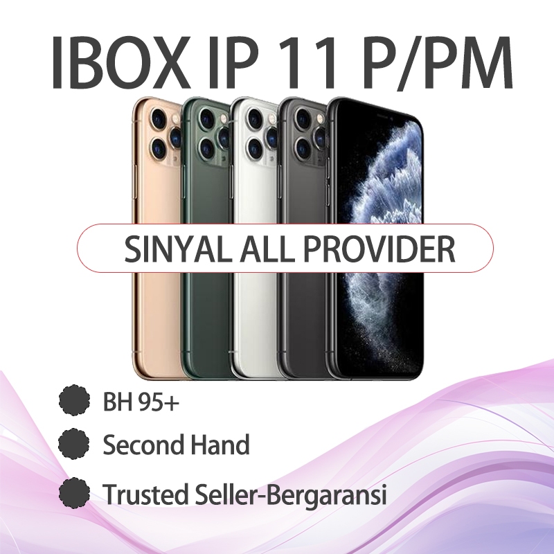 IBOX Second IP 11 PRO/PROMAX 256GB/64GB FULLSET SECOND MULUS GOOD CONDITIONS