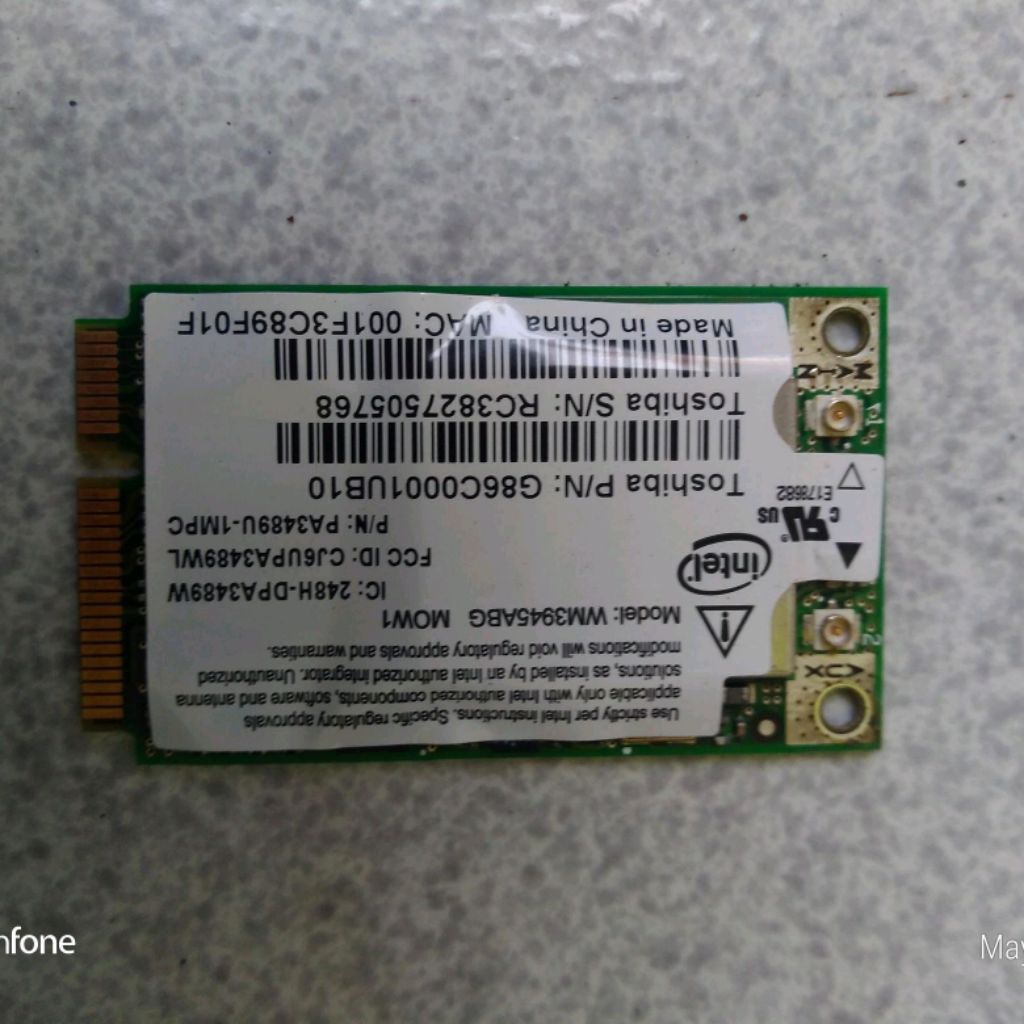 Wifi card laptop toshiba satellite L310