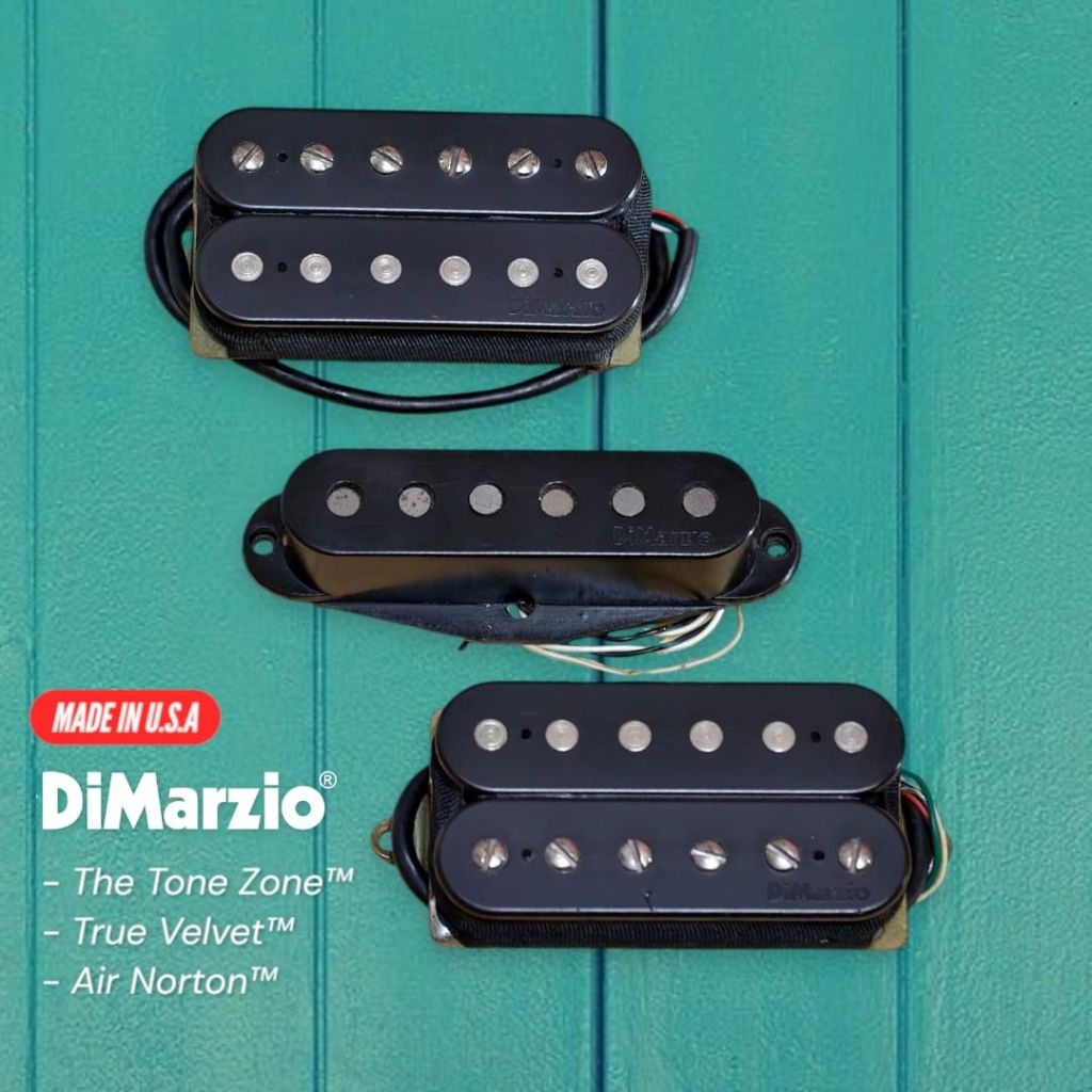 PICKUP DIMARZIO AIR NORTON - TRUE VELVET - TONE ZONE HSH SETS - 100% ORIGINAL