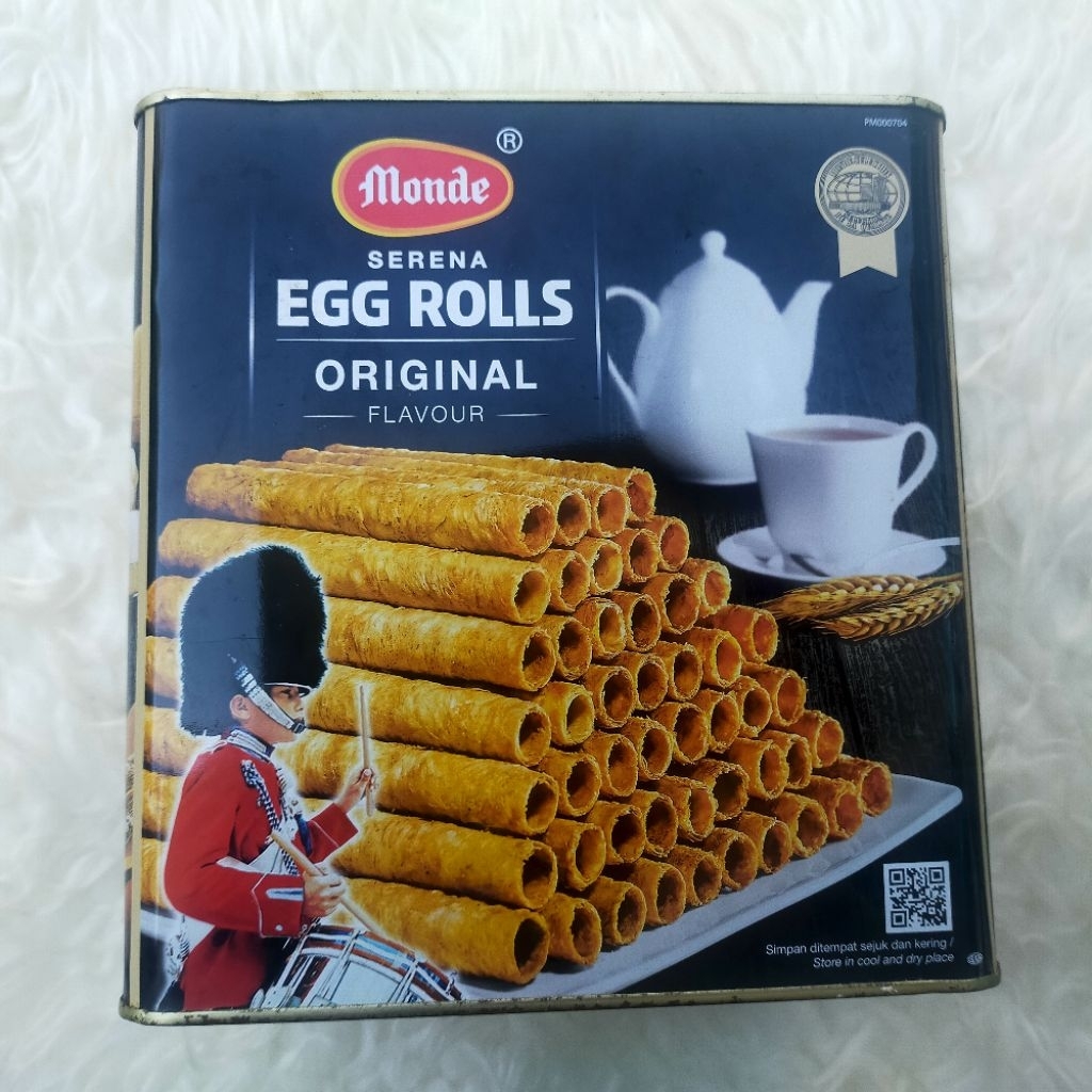 

Kaleng Bekas Egg Rolls Serena Monde 600 Gram