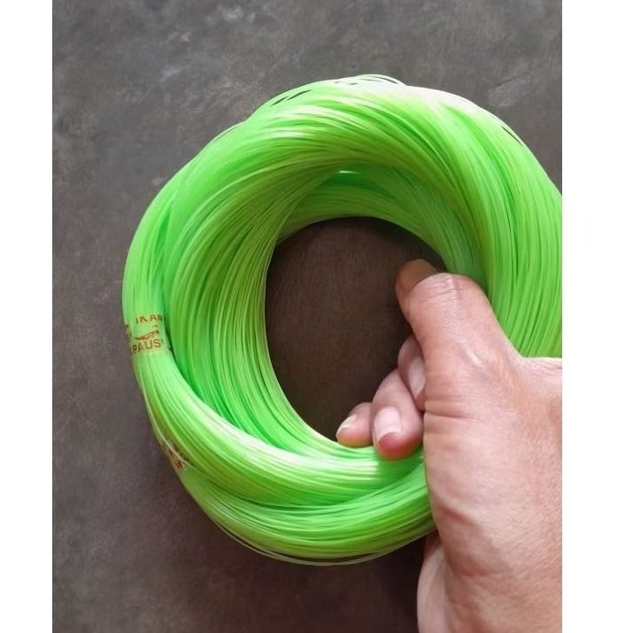 SENAR/KENUR/BENANG LAYANGAN 0.50mm CAP PAUS"WARNA HIJAU MUDA"