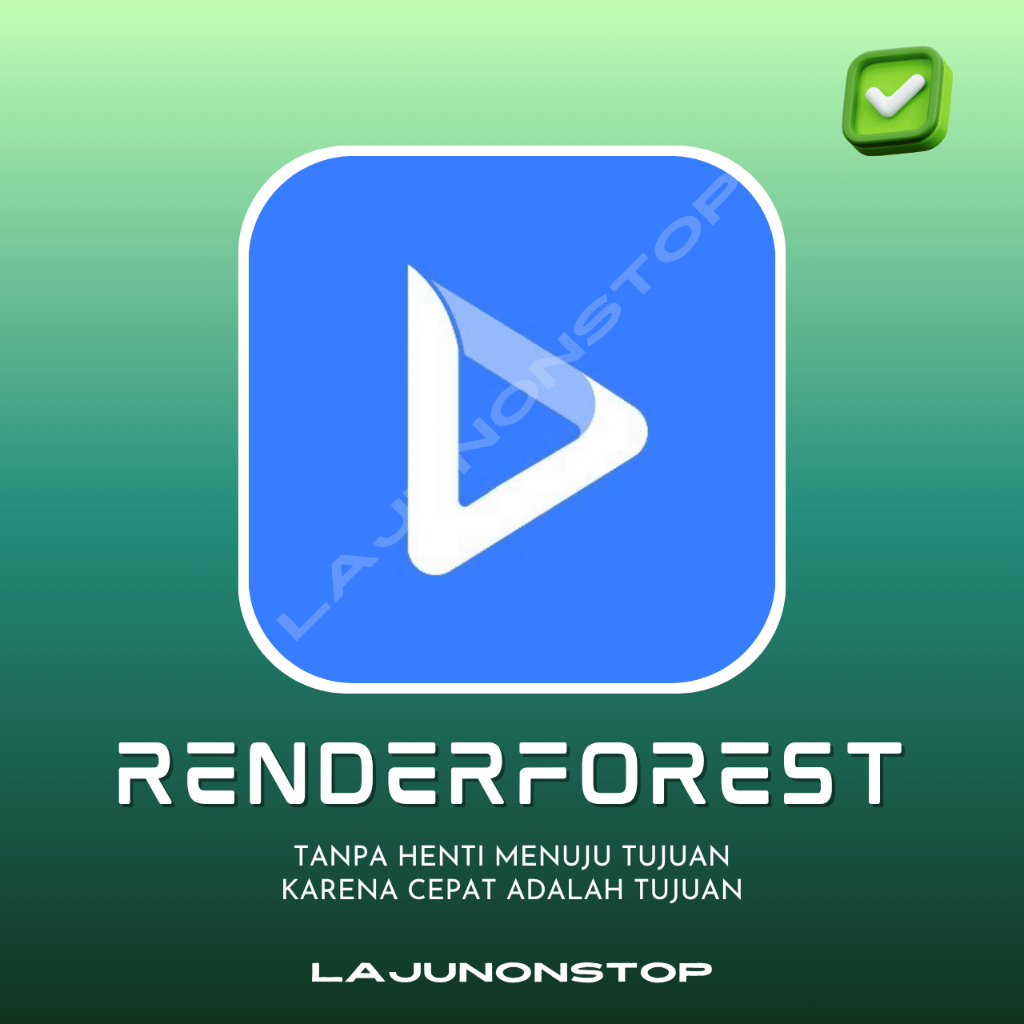 Sewa Renderforest PRO Murah Meriah - Unlimited Edit Video Animasi dan Intro