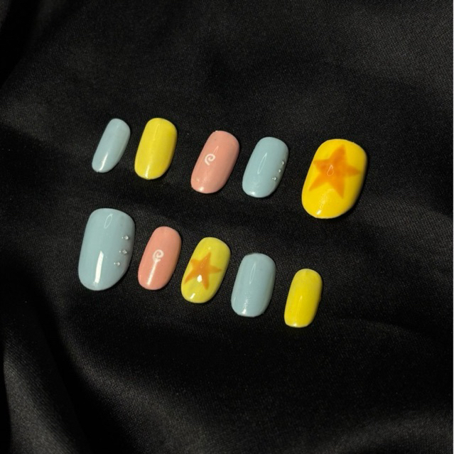 Premium Press on Nails pastel