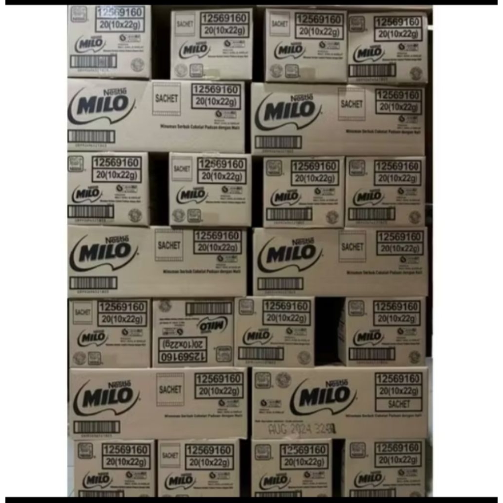 

Milo renceng 1 karton isi 20 renceng