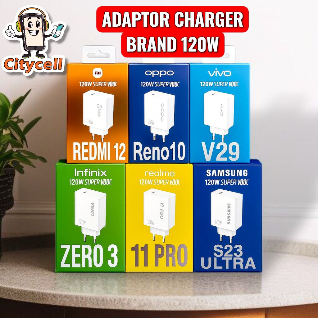 Kepala Batok Charger Casan Realme 11pro Non Fast 120w Adapter Adaptor Charger Casan Realme