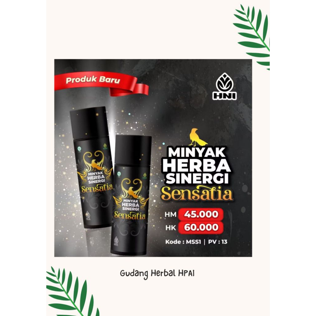 minyak herbal sinergi sensatia (MHS)