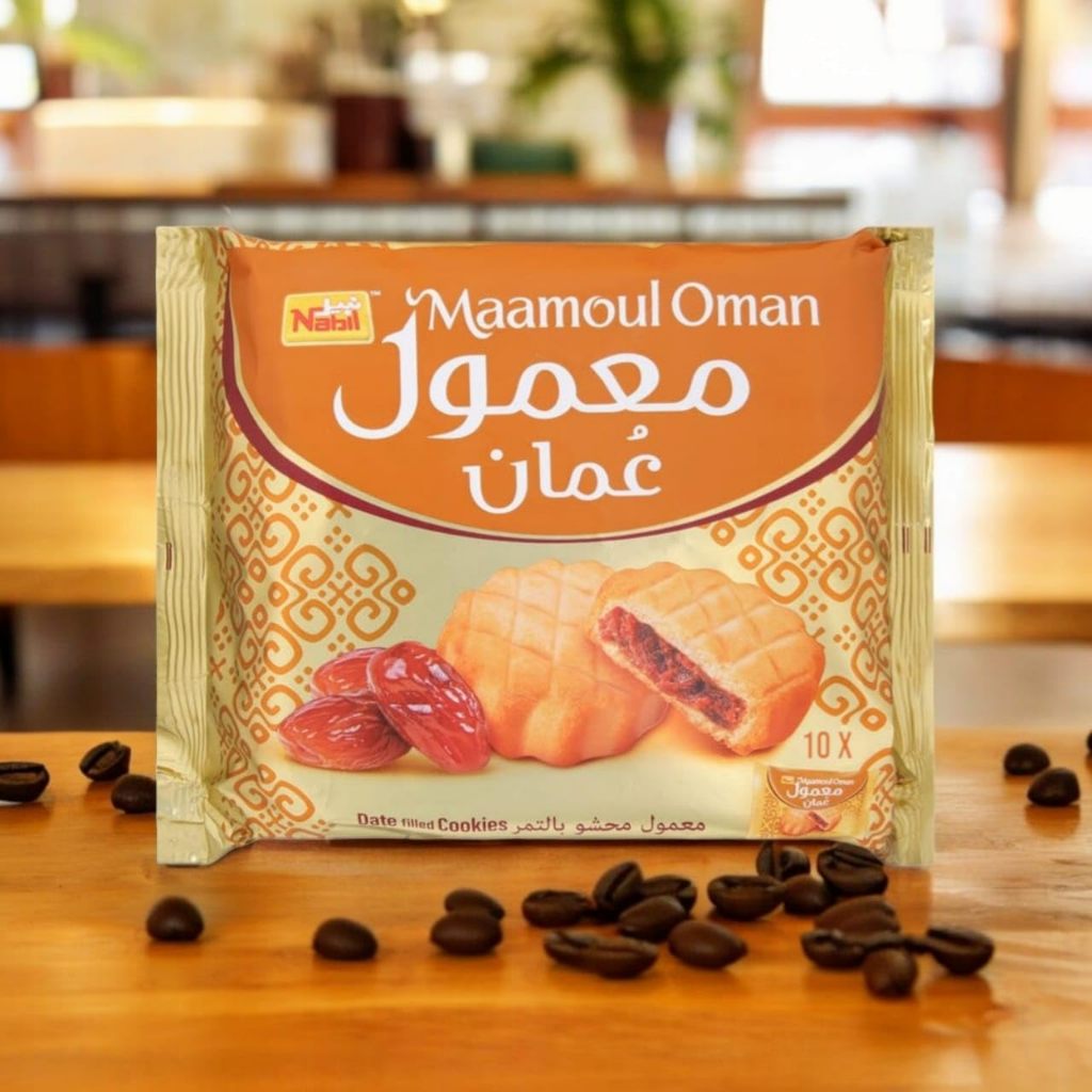 

Biskuit Maamoul Oman Nabil (IMPORT) ISI 16 Cookies Isi Kurma | 100% Original Oleh Oleh Haji