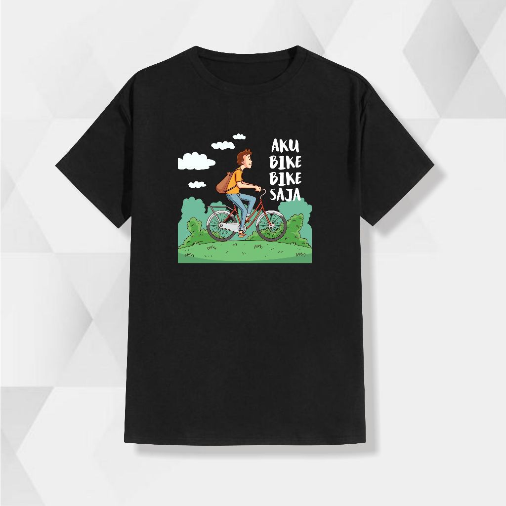 Kaos Sepeda Bike Bike Saja