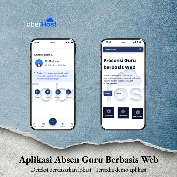 Aplikasi Absen Guru Berbasis Web Berdasarkan Lokasi Menggunakan PHP Native