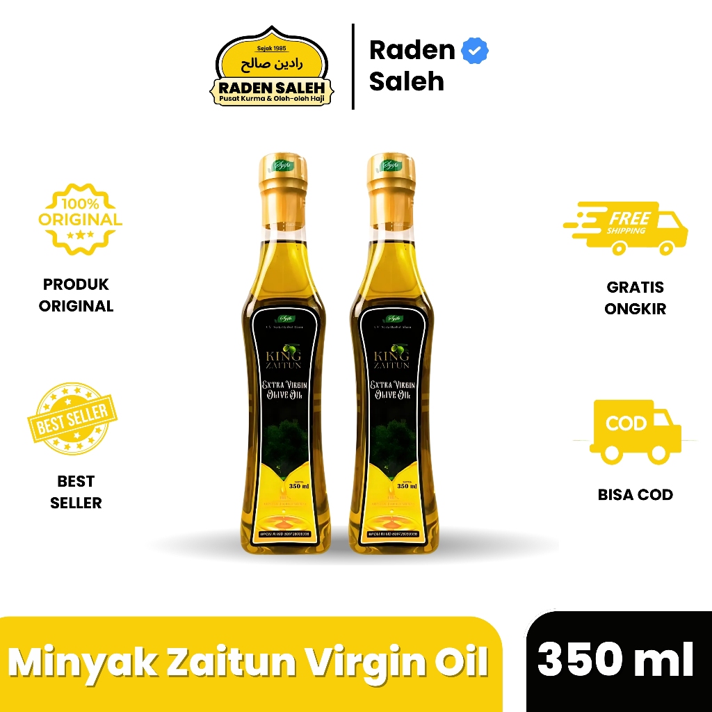 

KIng Zaitun - Minyak Zaitun Extra Virgin Olive Oil 350ml Asli Original