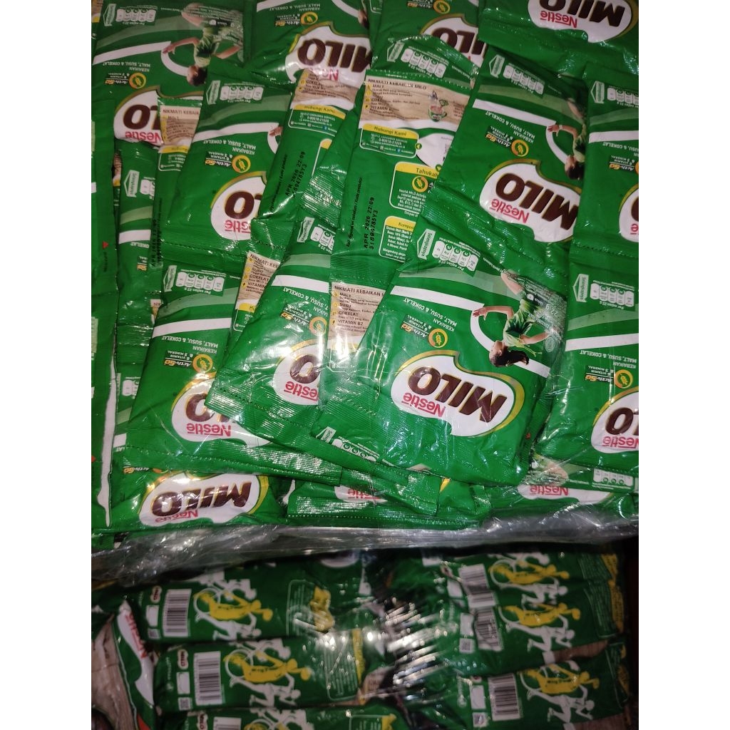 

MILO Susu Coklat Active Go 22gr 1Renceng 10sachet termurah