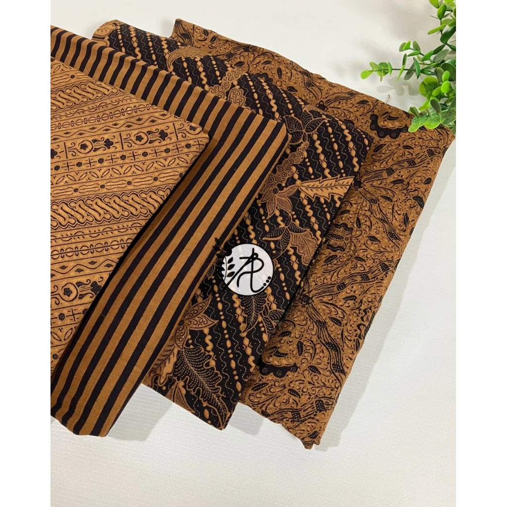 Kain Batik Paris Premium Sogan Series | Batik Sogan